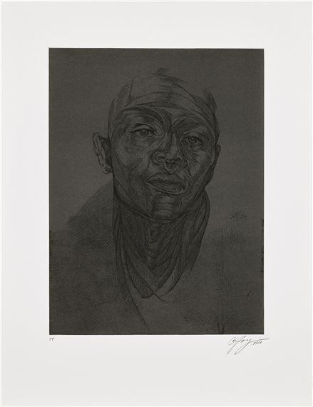 Toyin Odutola | Benjamin (2016) | MutualArt