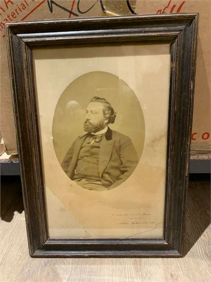 Portrait of Léon Gambetta by Etienne Carjat