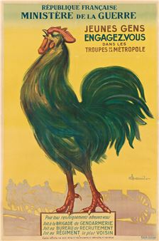 MINISTÈRE DE LA GUERRE / JEUNES GENS ENGAGEZ - VOUS. Circa 1927. - Robert Danilo