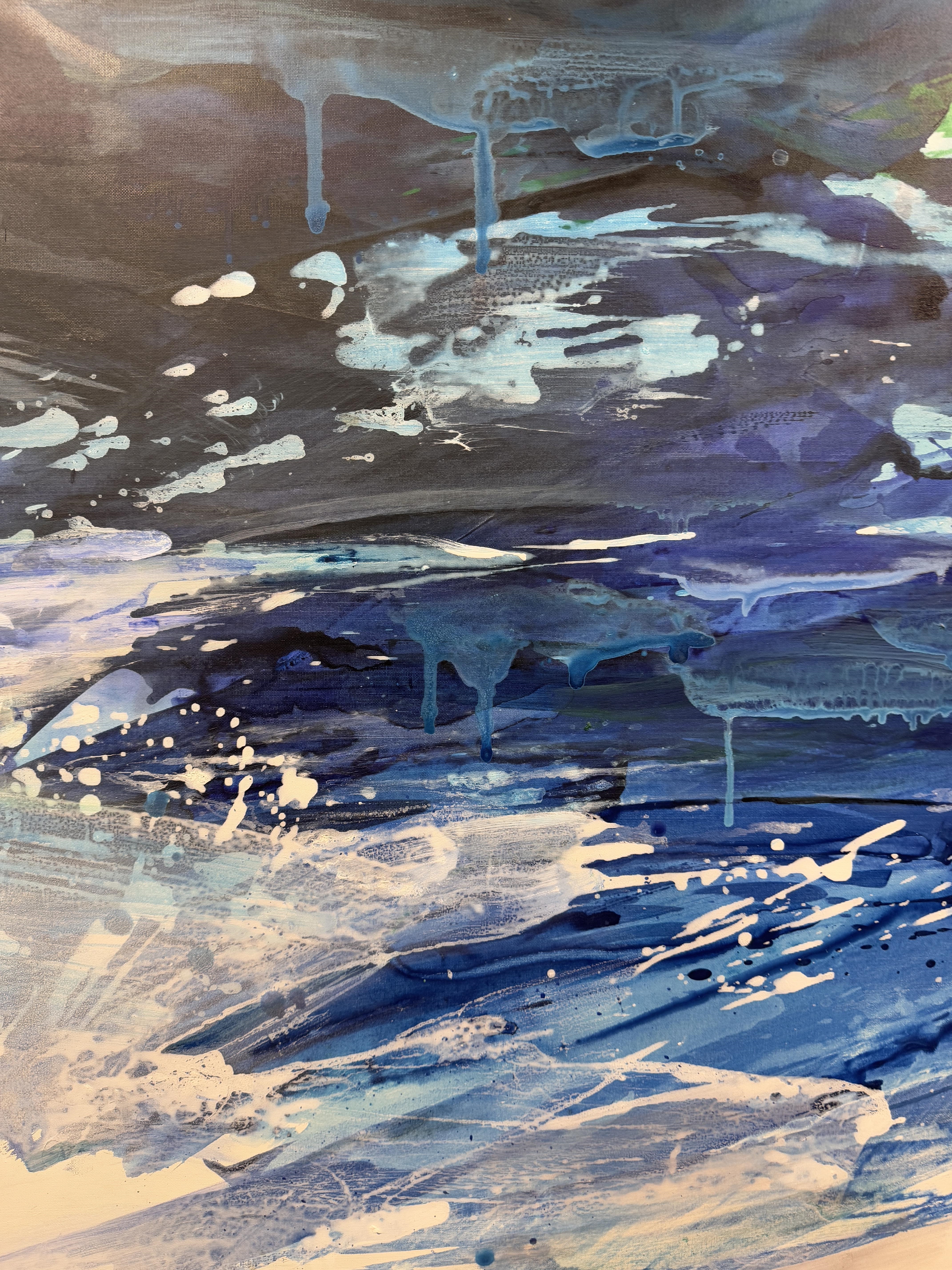 Artwork by Hon Chi Fun, Admist late light, Made of Oil and acrylic on canvas