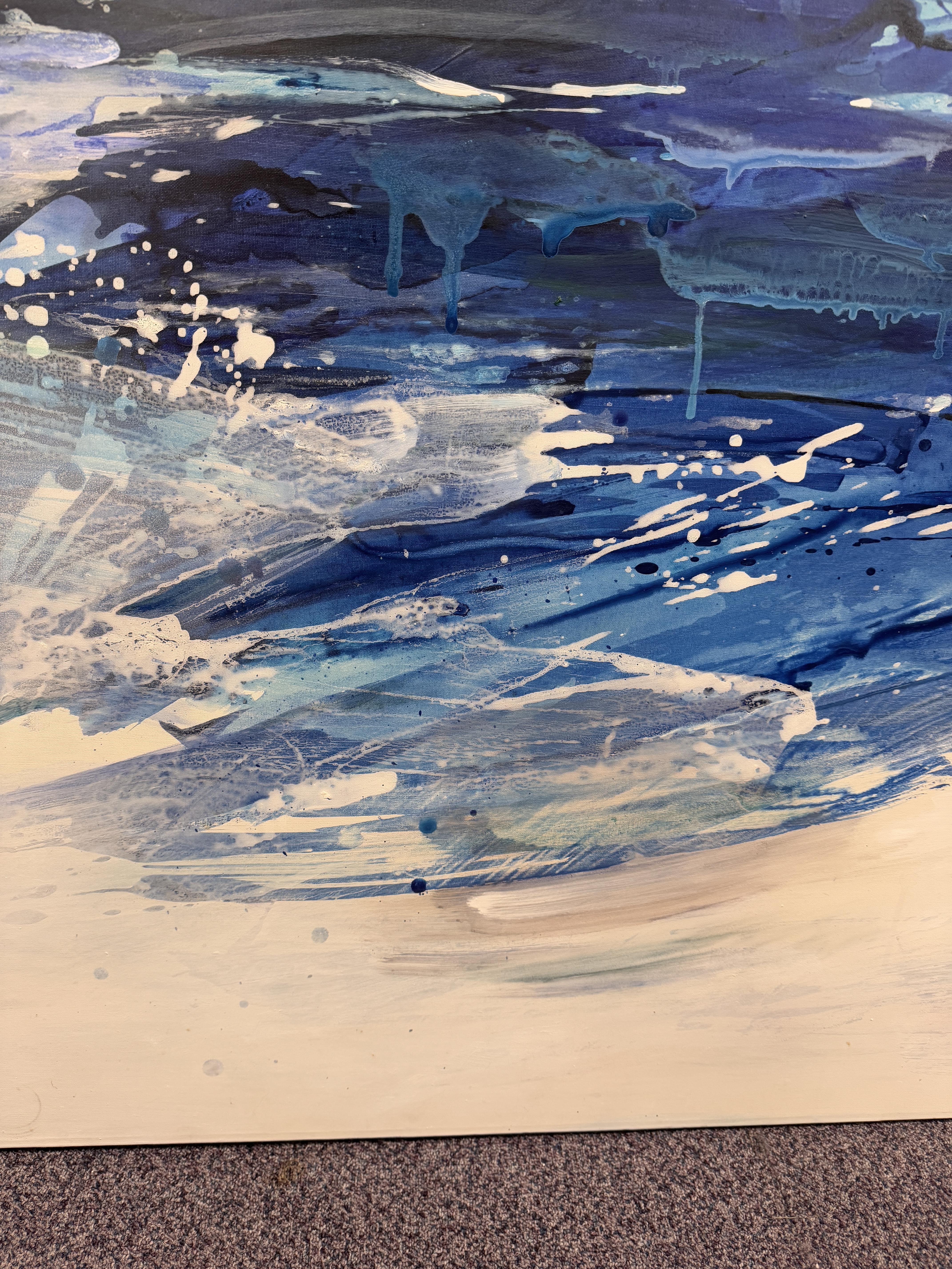Artwork by Hon Chi Fun, Admist late light, Made of Oil and acrylic on canvas
