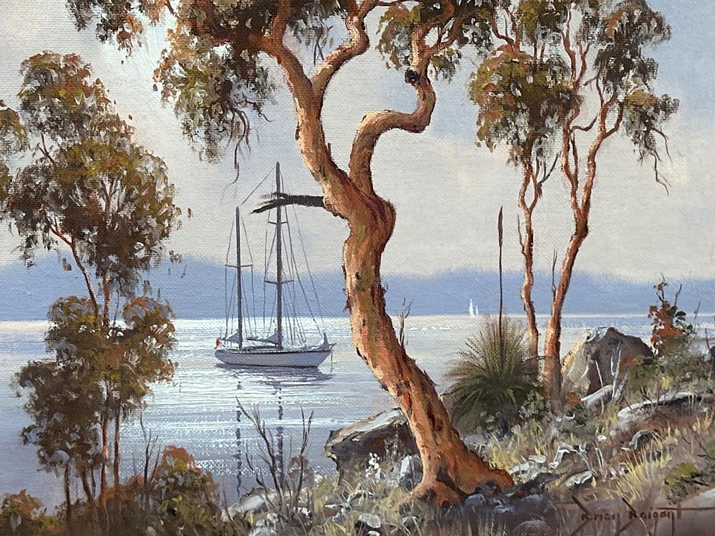 Brian Baigent | AUTUMN SPARKLE COWAN WATERS - SIGNED LOWER RIGHT ...