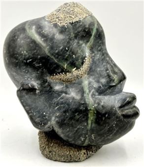 Kumbirai N. Mapanda Jade Stone Zimbabwe Bust - Kumbirai N. Mapanda