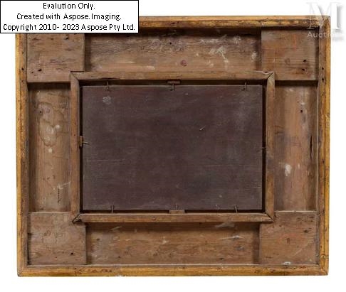 Artwork by Marie-Abraham Rosalbin de Buncey, Scène de banquet, Made of Panneau de chêne