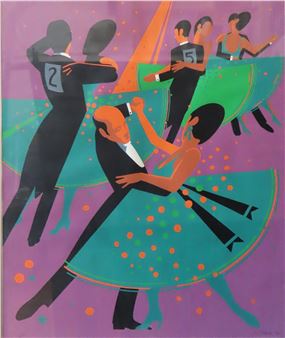 DANCERS' (1970) ARTIST - Nicholas Munro