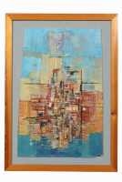 Artwork by Jonathan Hood, JONATHAN HOOD (Scotland, 1957, Made of Oil and mixed media on board