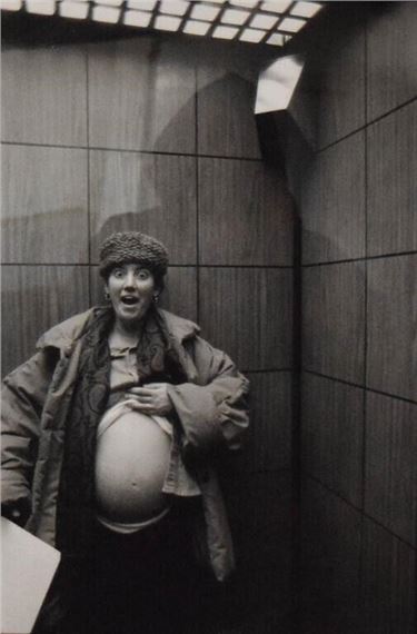 portrait of a pregnant woman - Sylvia Plachy