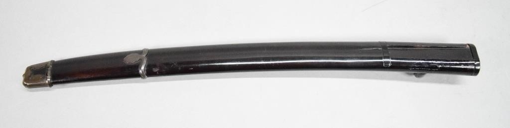 Artwork by Green, Japanese Wakizashi Samurai Sword, Made of lacquered wood