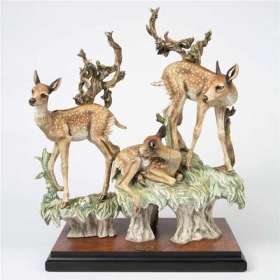 Armani Artist Proof "Early Days" Deer Figurine by Giuseppe Armani