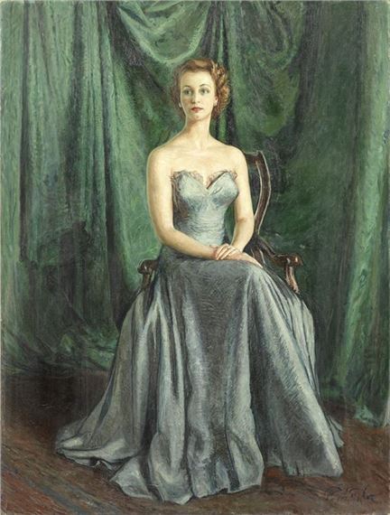 Ritratto di giovane signora by Paolo Ghiglia, 1905