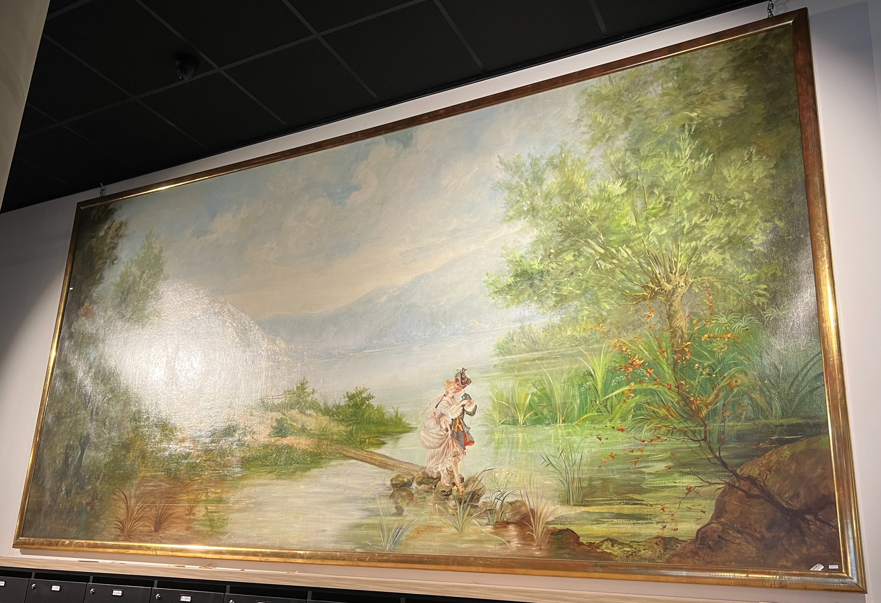 Artwork by Roman School, 19th Century, Untitled, Made of peinture