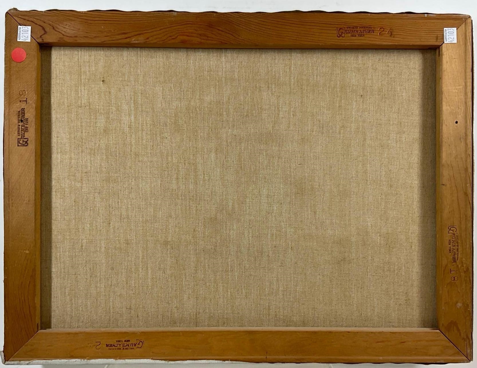 Artwork by Florence Prince Ewing, Village landscape, Made of Oil on canvas