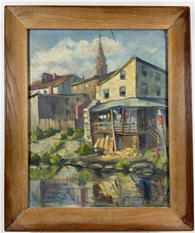 Urban landscape - Florence Prince Ewing