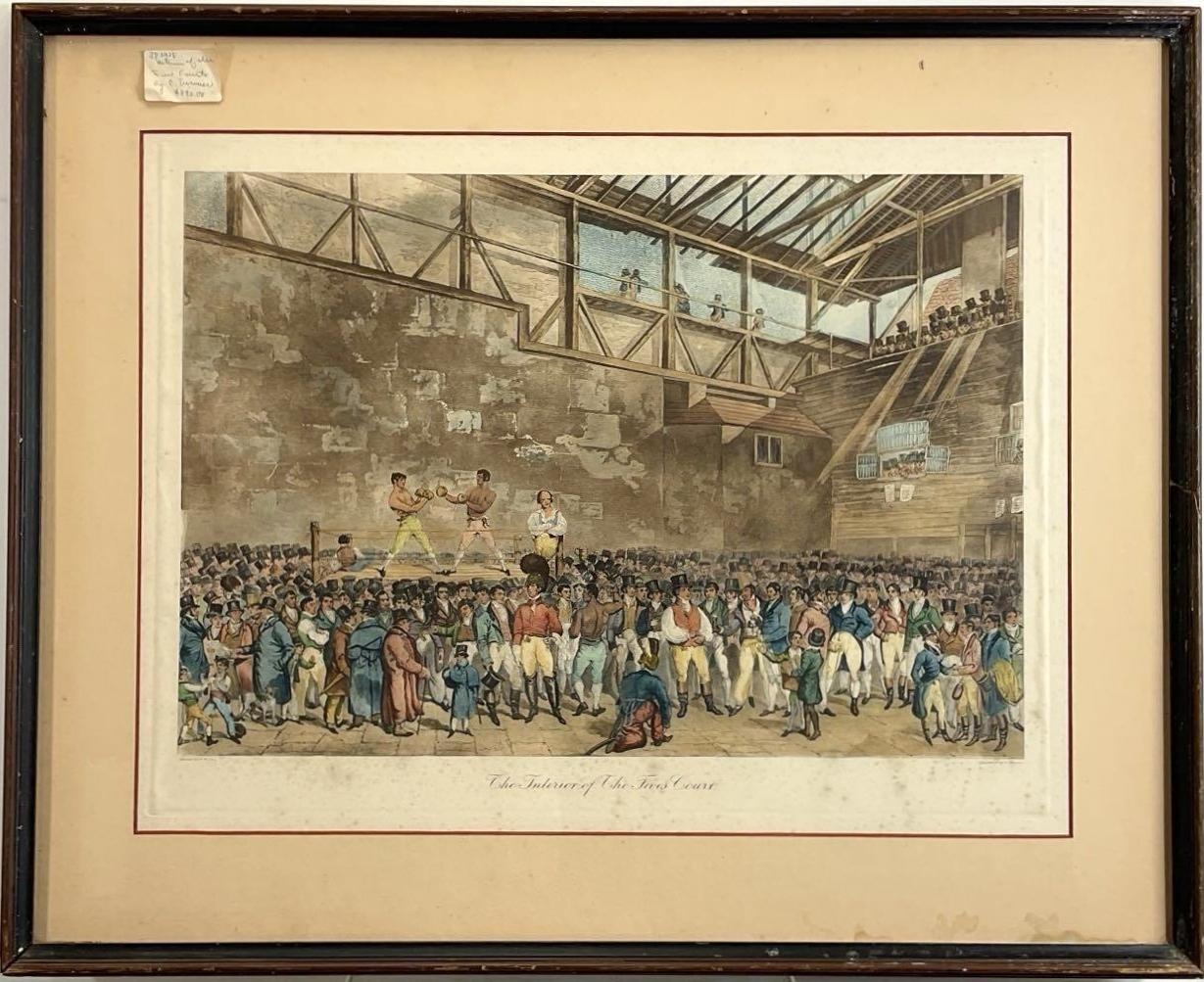 T. Blake | Interior of Five Courts | MutualArt
