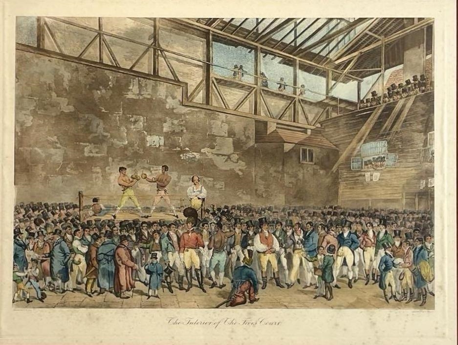 T. Blake | Interior of Five Courts | MutualArt