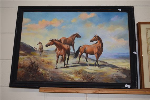 study of horses - Wilf Walker