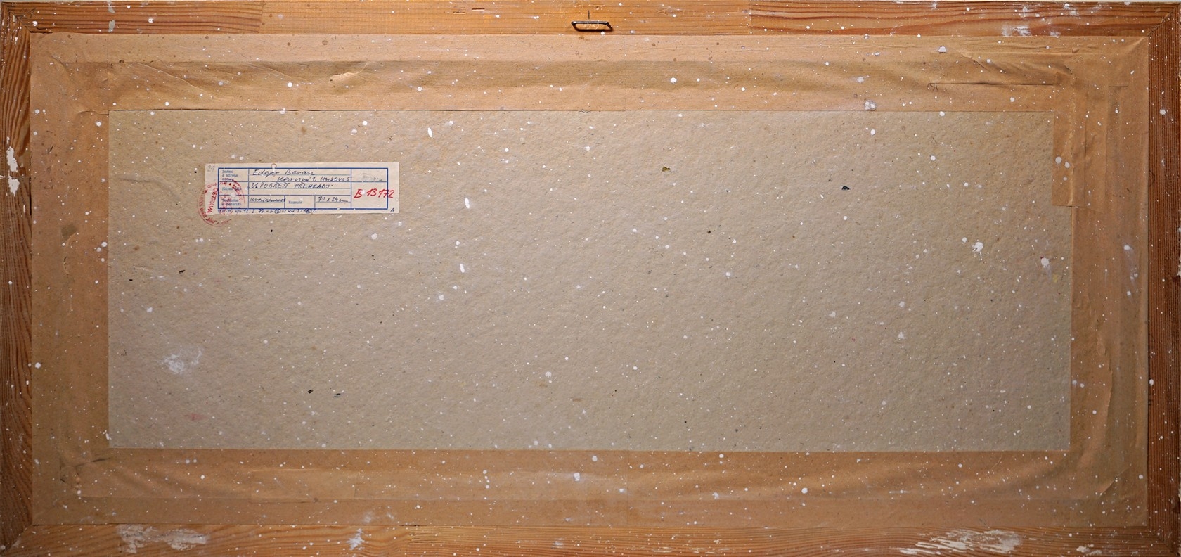 Artwork by Edgar Baran, U pobřeží přehrady, Made of Technika: Kvaš - akvarel