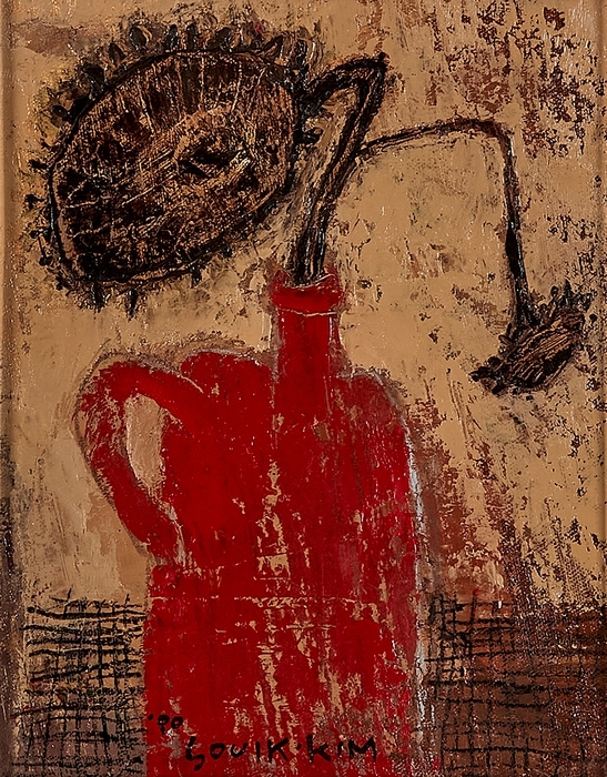 Artwork by Kim Souik, Untitled, Made of oil on canvas