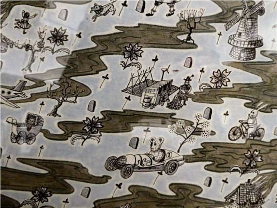 Grayson Perry | A Grayson Perry Flo Liberty fabric panel, circa 2008 8 ...