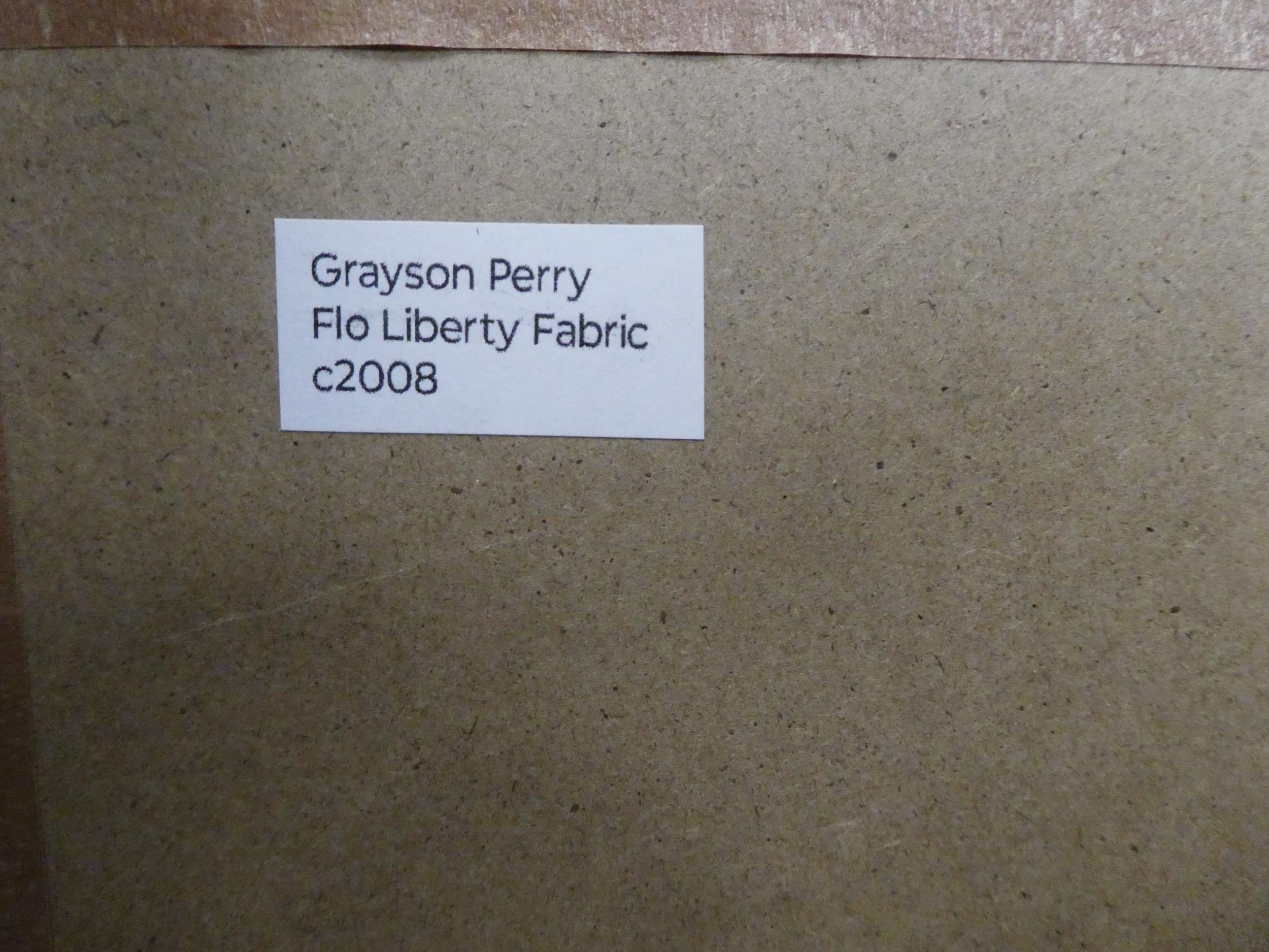 Grayson Perry | A Grayson Perry Flo Liberty fabric panel, circa 2008 8 ...