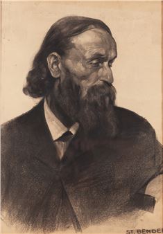 Portrait of an old man - Stanislaus Bender