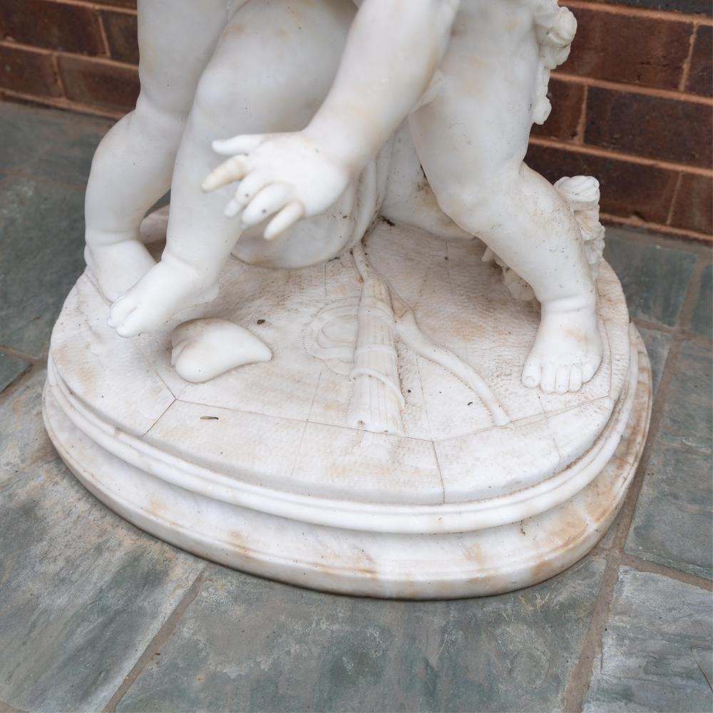 Italian School, 19th Century | An Italian C19th marble figural group of ...