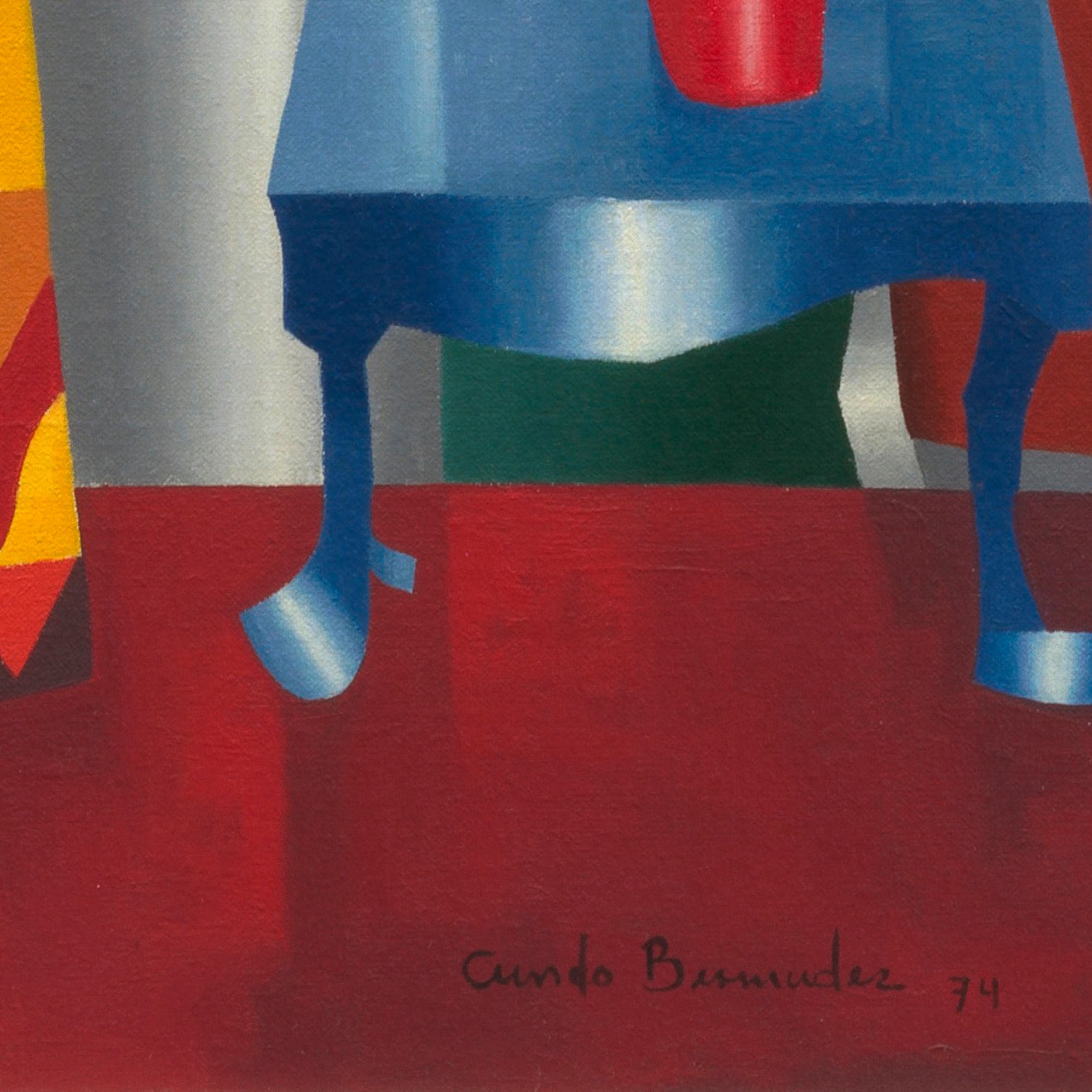 Cundo Bermudez | Atardecer en la playa (1974) | MutualArt