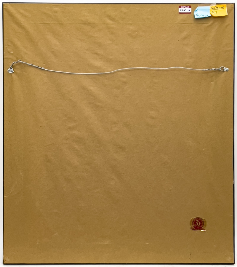 Artwork by Ely De Vescovi, Untitled (Blacksmith) (1937, Made of oil on canvas board