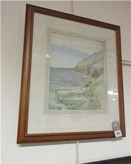 HAROLD GILBERT WATERCOLOUR - Harold Gilbert