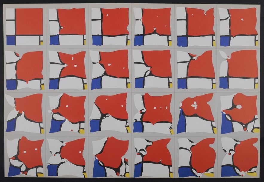 Artwork by Pol Bury, Composition, Made of Miroir