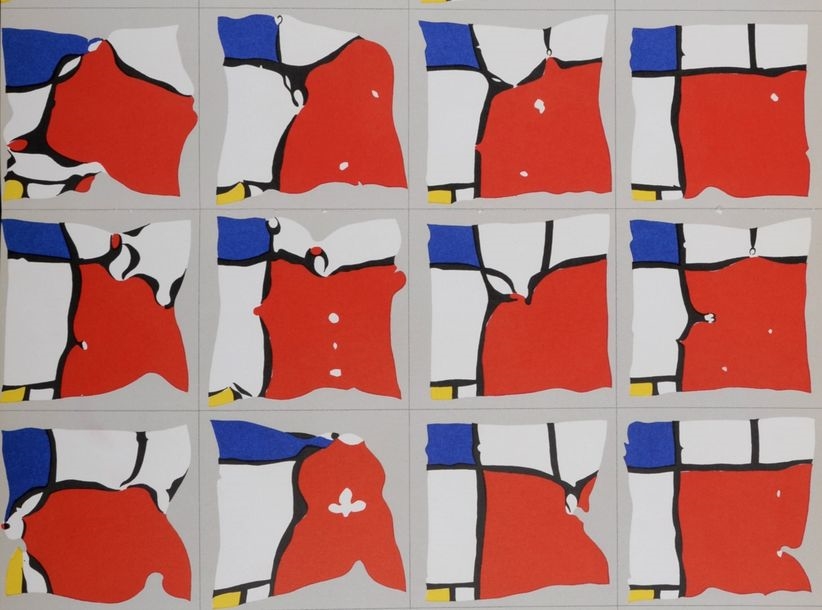 Artwork by Pol Bury, Composition, Made of Miroir