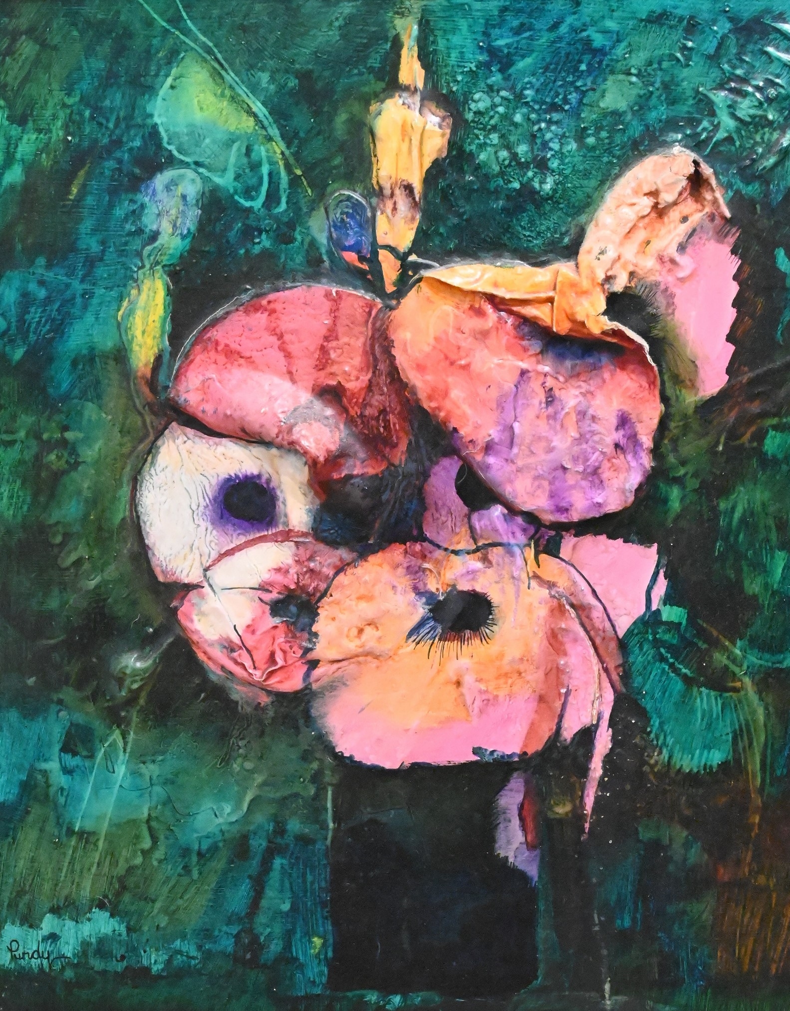Donald Roy Purdy | Still life of flowers in a vase | MutualArt