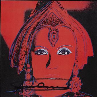 AFTER ANDY WARHOL
Greta Garbo as Mata Hari - Darryn Lyons