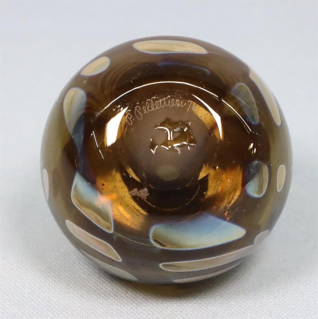 Artwork by Peter Pellettieri, Peter Pellettieri Art Glass Cabinet Vase, Made of Glass