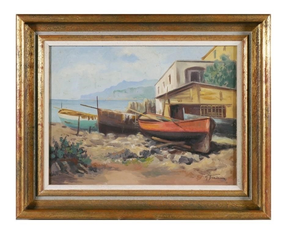 Giorgia Fraia | GEORGIA FRAIA Italian Boatyard O/C | MutualArt