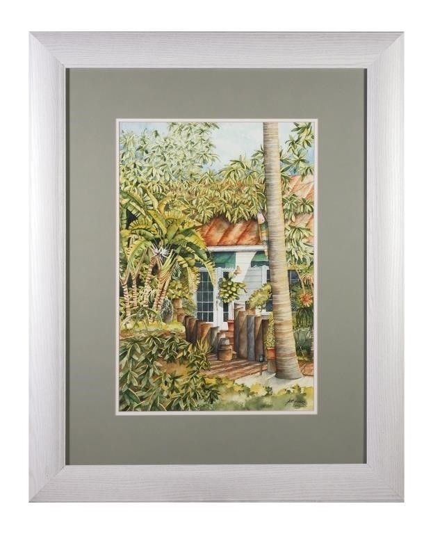 Gene Rizzo | GENE RIZZO Tropical Treasure Print, Signed (1950) | MutualArt