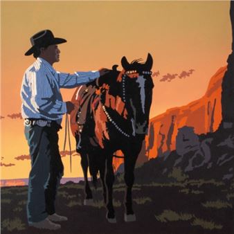 Billy Schenck: Guadalupe Street Feature - Blue Rain Gallery, Santa Fe