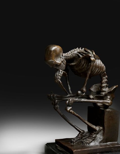 Max Milo | Le Squelette Penseur (20th Century) | MutualArt