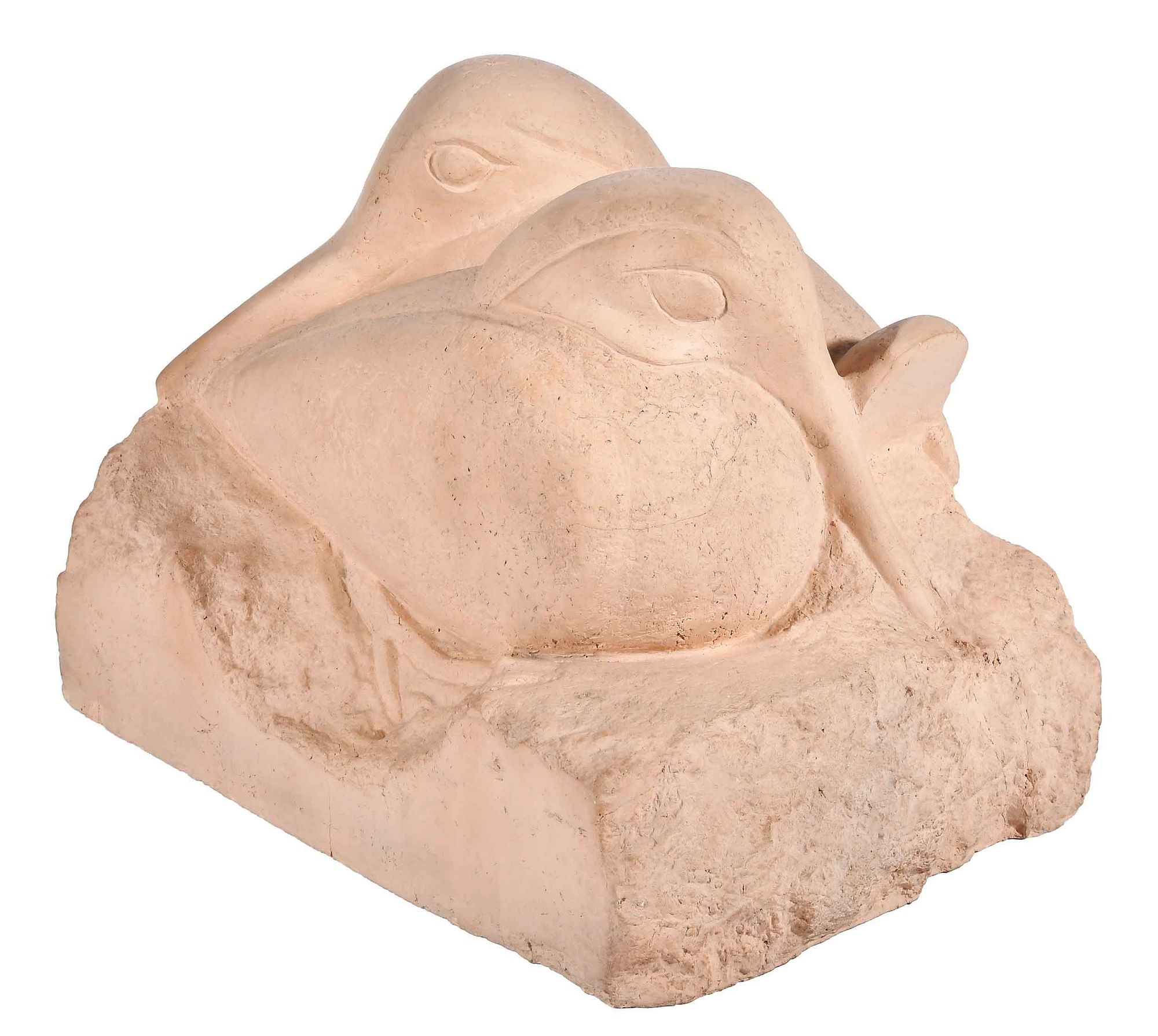 Artwork by Jane Canfield, Jane Canfield Sculpture, Made of terracotta