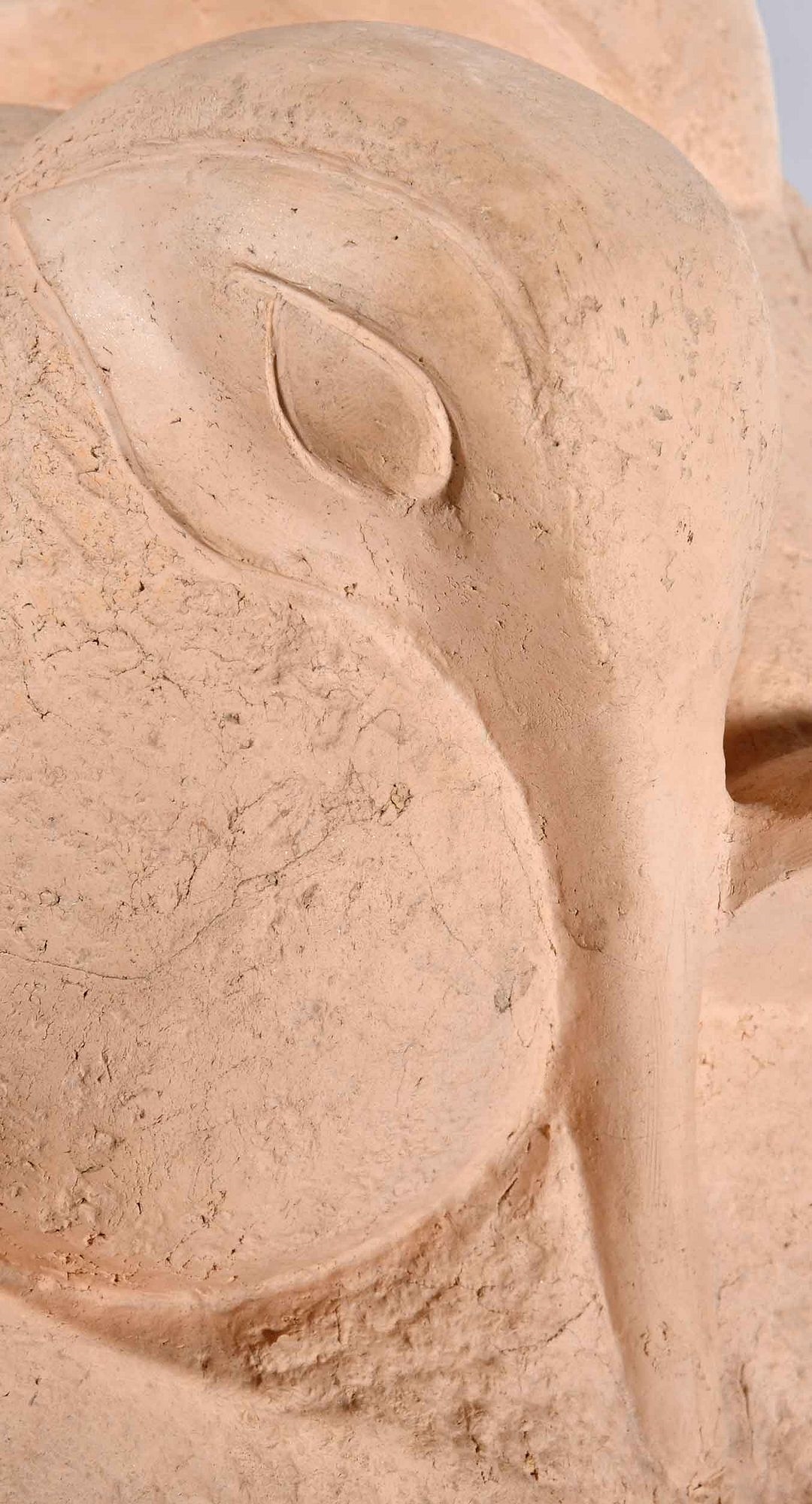 Artwork by Jane Canfield, Jane Canfield Sculpture, Made of terracotta