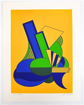 Lithograph on Paper - Fran Debellas