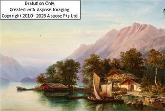 Blick auf den Vierwaldstättersee in der Schweiz - Hermann Seefisch