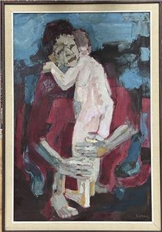 Judy With Son - Bruno Bobak