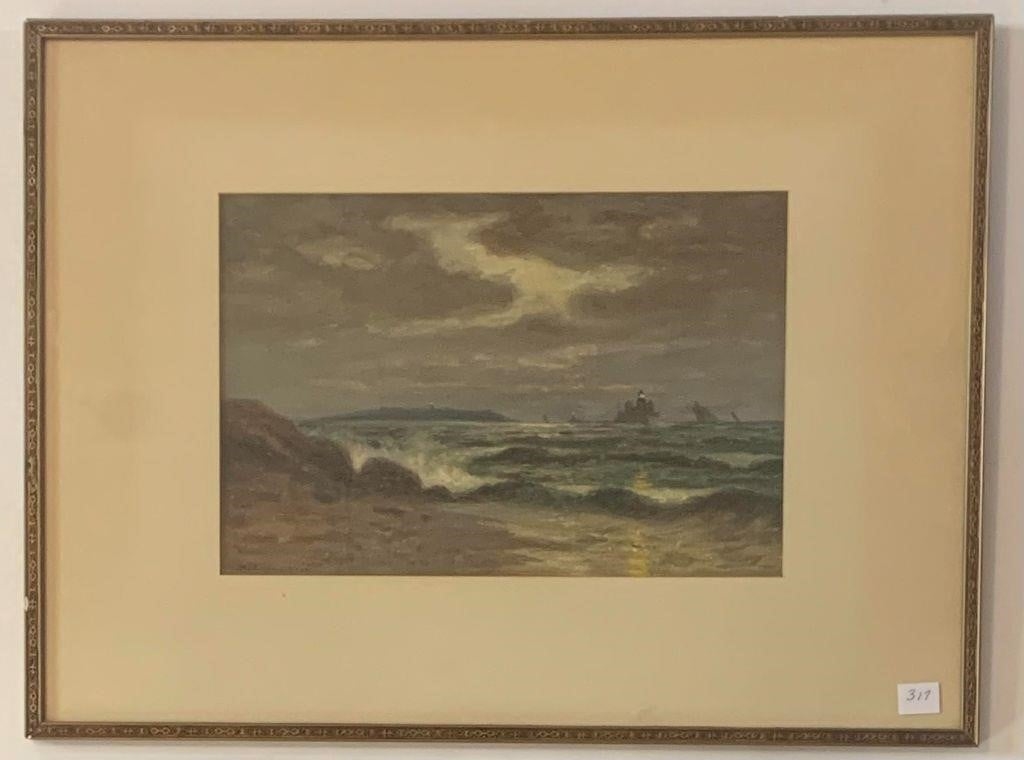 Allan Rutherford Wilber | Beacon Light & Partridge Island | MutualArt