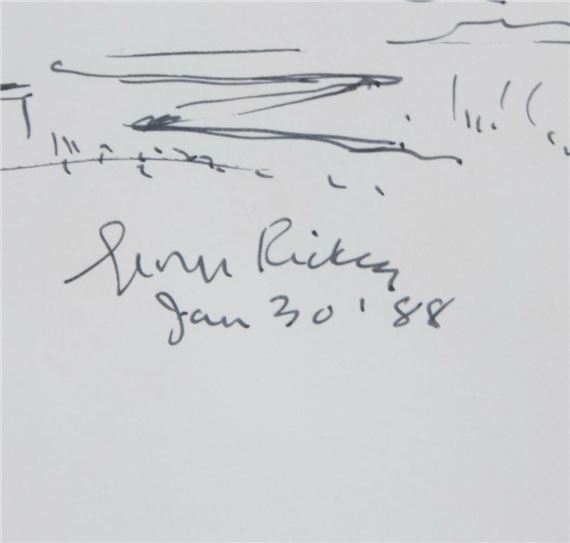 George Rickey | Etude pour une sculpture (88) | MutualArt