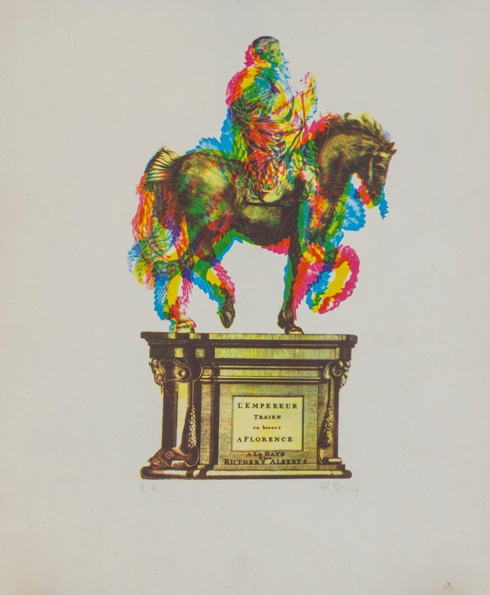 Artwork by Pol Bury, Pol BURY (1922-2005, Made of colour lithographs