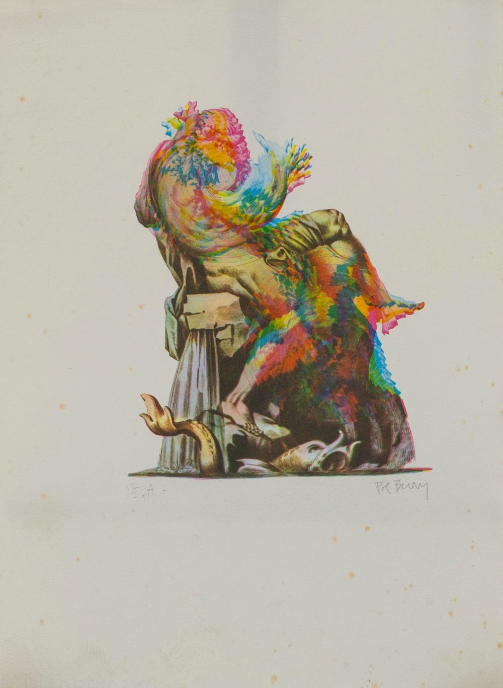 Artwork by Pol Bury, Pol BURY (1922-2005, Made of colour lithographs
