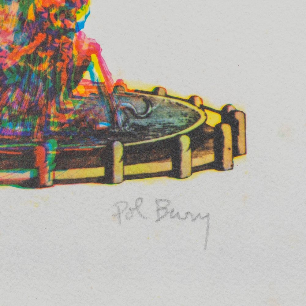 Artwork by Pol Bury, Pol BURY (1922-2005, Made of colour lithographs
