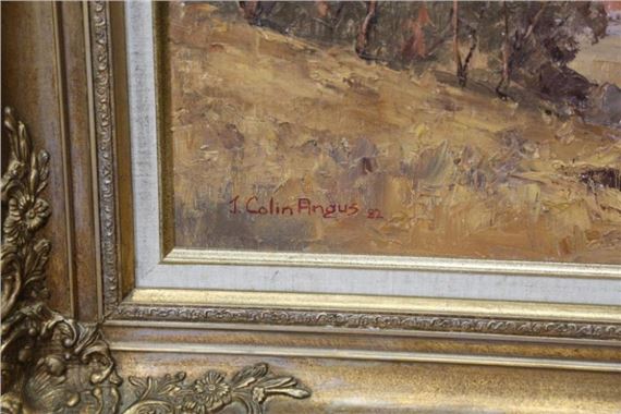 J. Colin Angus | J. Colin Angus. 1982. Oil on board. Australian ...