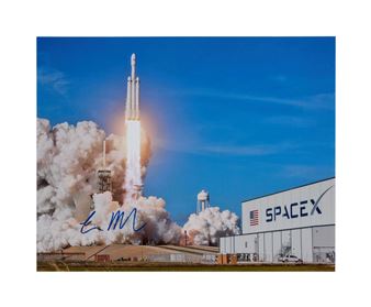 SpaceX Rocket Launch Photo - Elon Musk